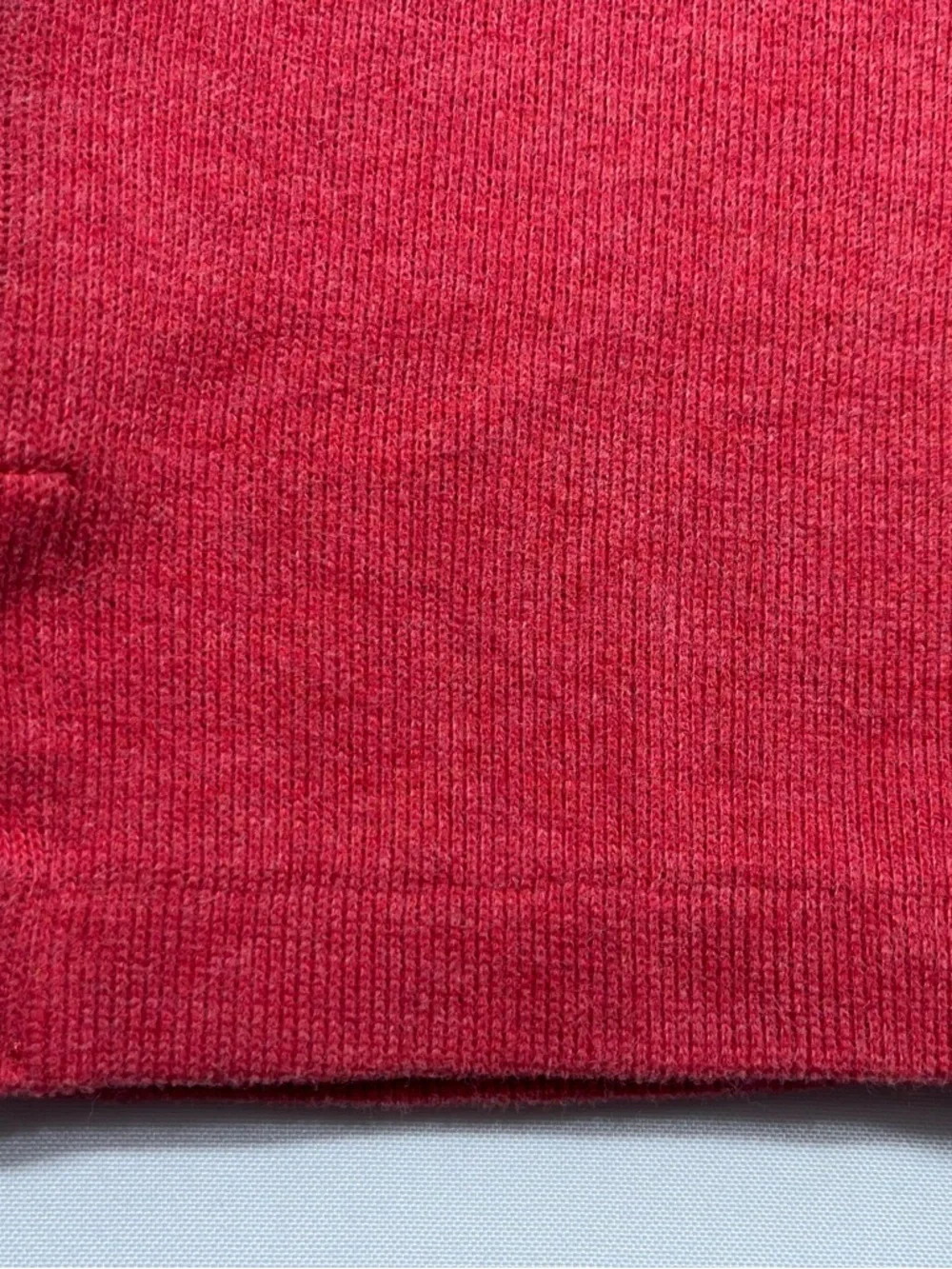 Polo Ralph Lauren 1/4 Zip Sweater Mens Size Large Red Pony Logo Cotton Designer